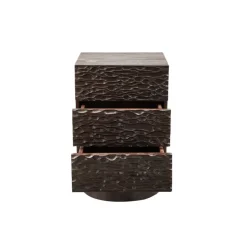 WOOOD Nachtkastje Crumble Bruin - 40x66x37 cm