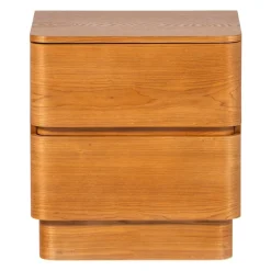 WOOOD Nachtkastje Fejo Bruin - 40x43x34 cm