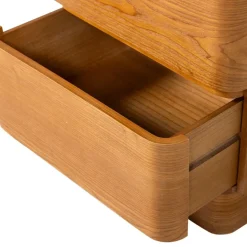 WOOOD Nachtkastje Fejo Bruin - 40x43x34 cm