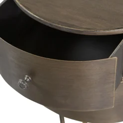 WOOOD Nachtkastje Glossy Goud - 39x48x39 cm