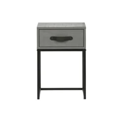 WOOOD Nachtkastje Morris Leem - 35x52x35 cm