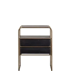 WOOOD Nachtkastje Polite Bruin