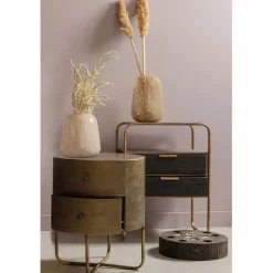 WOOOD Nachtkastje Polite Bruin