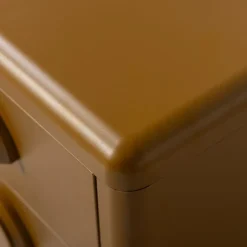 WOOOD Nachtkastje Rune Honinggeel - 42x45x42 cm