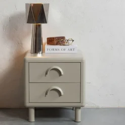 WOOOD Nachtkastje Rune Zand - 42x45x42 cm