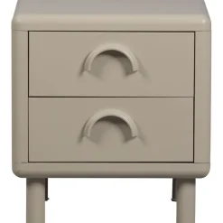 WOOOD Nachtkastje Rune Zand - 42x45x42 cm