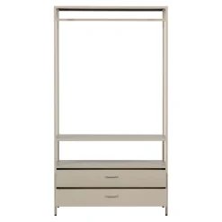 WOOOD Open Kledingkast Ferris Zand - 100x185x54 cm