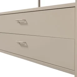 WOOOD Open Kledingkast Ferris Zand - 100x185x54 cm