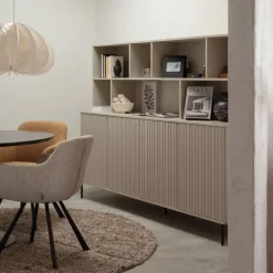 WOOOD Opzetkast New Gravure Dust - 200x65x30 cm