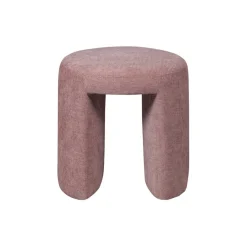 WOOOD Poef Charlie Roze - Ø 45 cm