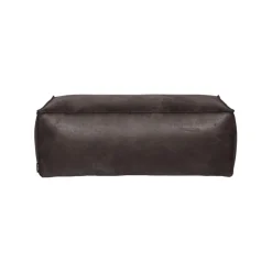 WOOOD Poef Rodeo Zwart - 120x60 cm