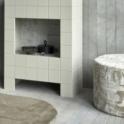 WOOOD Poef Yago Naturel - Ø 60 cm