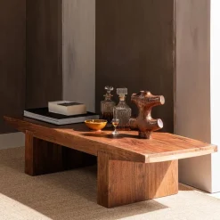 WOOOD Salontafel Eron Bruin - 152x48 cm