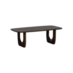 WOOOD Salontafel Frequent Donkerbruin - 120x60 cm