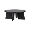 WOOOD Salontafel Fries Zwart - Ø 90 cm
