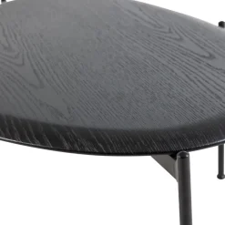 WOOOD Salontafel Kota Zwart - 92x67 cm