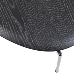 WOOOD Salontafel Kota Zwart - 92x67 cm