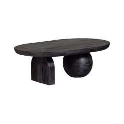 WOOOD Salontafel Steppe Zwart - 110x72 cm