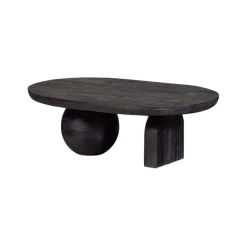 WOOOD Salontafel Steppe Zwart - 110x72 cm