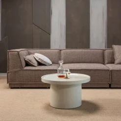 WOOOD Salontafel Veluna Zand - Ø 70 cm