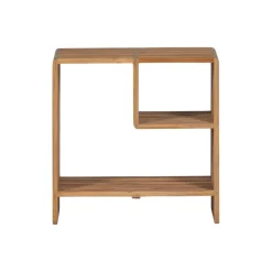 WOOOD Sidetable Jasmijn Bruin - 55x55x30 cm