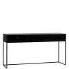 WOOOD Sidetable Silas Zwart - 140x74x40 cm