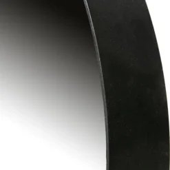 WOOOD Spiegel Doutzen Zwart - Ø 80 cm