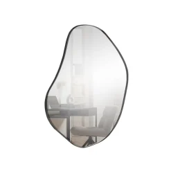 WOOOD Spiegel Romee Zwart - 100x70 cm