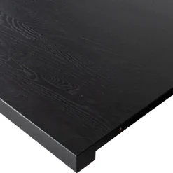 WOOOD Tafelblad Tablo Lungo Zwart - 150x120 cm