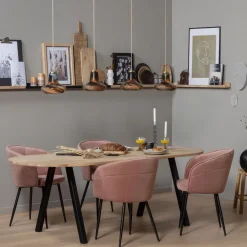 WOOOD Tafelblad Tablo Naturel - 220x90 cm