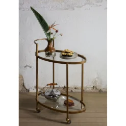 WOOOD Trolley Push Goud