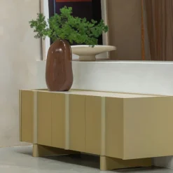 WOOOD TV-meubel Basu Moss - 152x53x46 cm