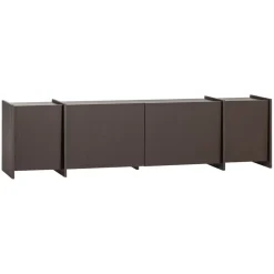 WOOOD TV-meubel Brock Middenbruin - 200x53x44 cm