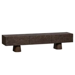 WOOOD TV-meubel Crumble Bruin - 180x40x40 cm