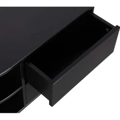 WOOOD TV-meubel Finca Zwart - 78x40x40 cm