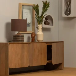 WOOOD TV-meubel Jerre Bruin - 150x50x40 cm