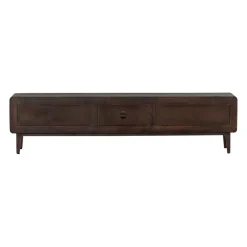 WOOOD TV-meubel Liya Donkerbruin - 200x50x35 cm