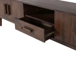 WOOOD TV-meubel Liya Donkerbruin - 200x50x35 cm