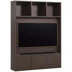 WOOOD TV-meubel Meggy Middenbruin - 160x215x40 cm