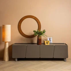 WOOOD TV-meubel Root Truffel Bruin - 200x58x45 cm