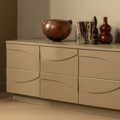 WOOOD TV-meubel Teo Mud - 180x52x40 cm