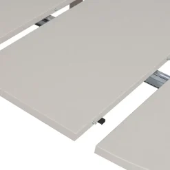 WOOOD Uitschuifbare Eettafel Janne Grijs - 120/200x120 cm