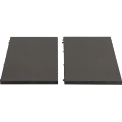 WOOOD Uitschuifbare Eettafel Lange Jan Zwart - 120/160/200x120 cm