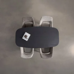 WOOOD Uitschuifbare Eettafel Arros Zwart - 180/220x90 cm