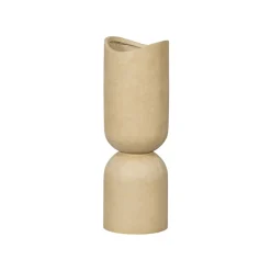 WOOOD Vaas Mosi Beige - 75 cm hoog