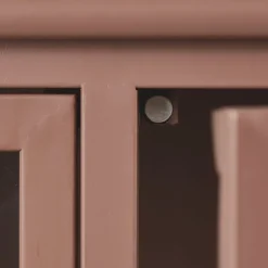 WOOOD Vitrinekast Exhibit Tan - 99x170x44 cm