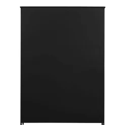 WOOOD Vitrinekast Exhibit XL Zwart - 142x200x44 cm