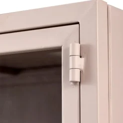 WOOOD Vitrinekast Ronja Roze - 110x189x43 cm