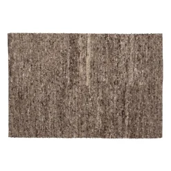 WOOOD Vloerkleed Efia Bruin - 170x240 cm