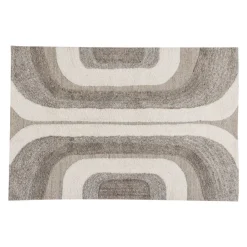 WOOOD Vloerkleed Moro Grijs / Wit - 170x240 cm